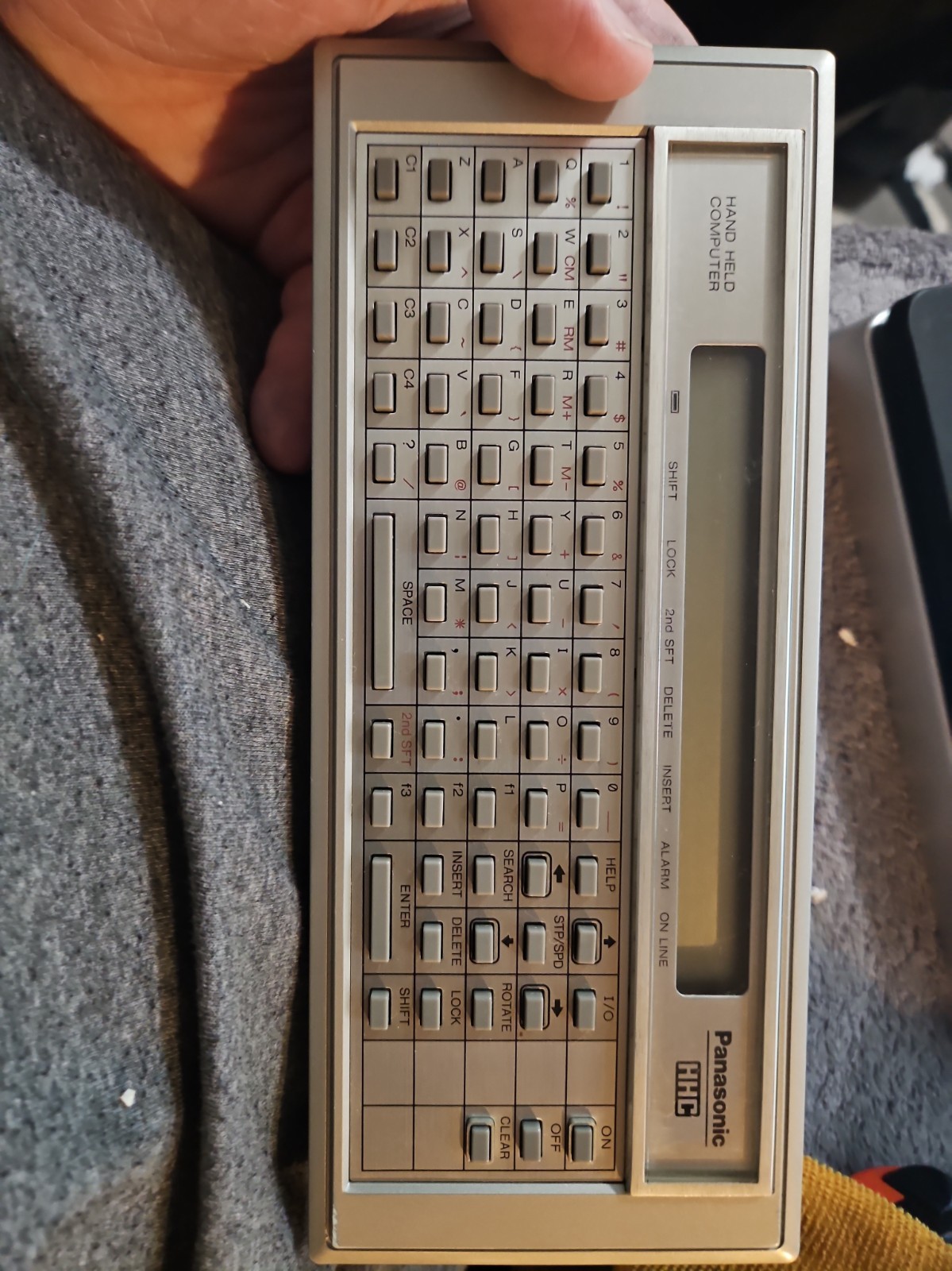 VTG Panasonic HHC Handheld Computer Model No RL-H1400 Untested Electronic