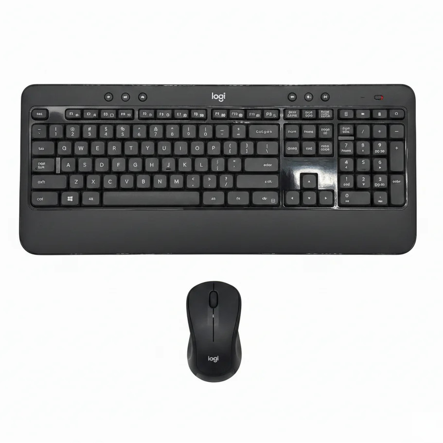 Logitech K540 Wireless Keyboard + M310 Mouse Combo USB 2.4GHz Black Gray