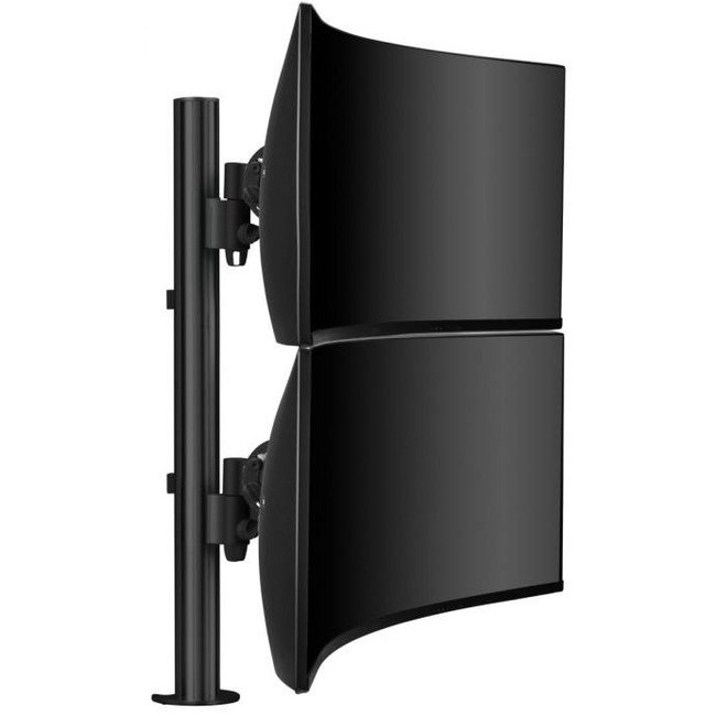 Atdec Dual Stack Heavy 49" Monitor Desk Mount AWMS2LTH75HB