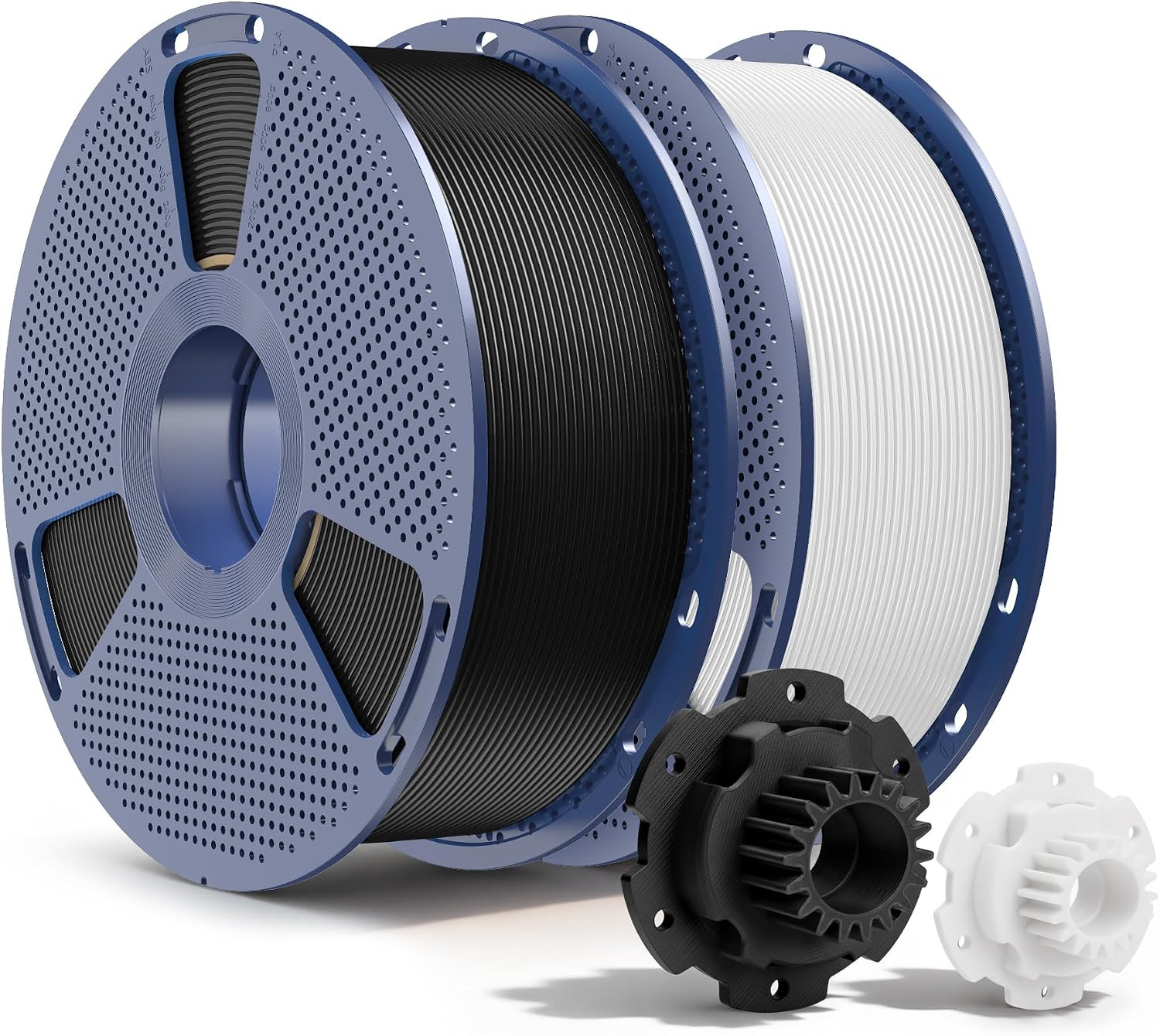 PETG Filament 1.75Mm,2Kg,Black+White