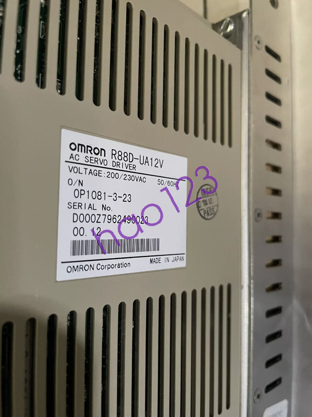 1PC Used Omron R88D-UA12V Servo Drive