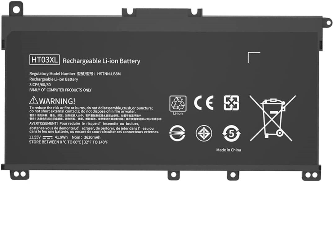 Battery for HP L11119-855 L11119-856 L11119-857 L11421-1C1 L11421-1C2 HT03XL NEW
