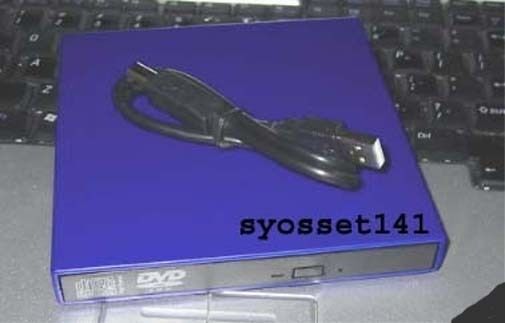 External USB Blue CD DVD Burner Writer Player Drive Samsung N130 N150 Computer