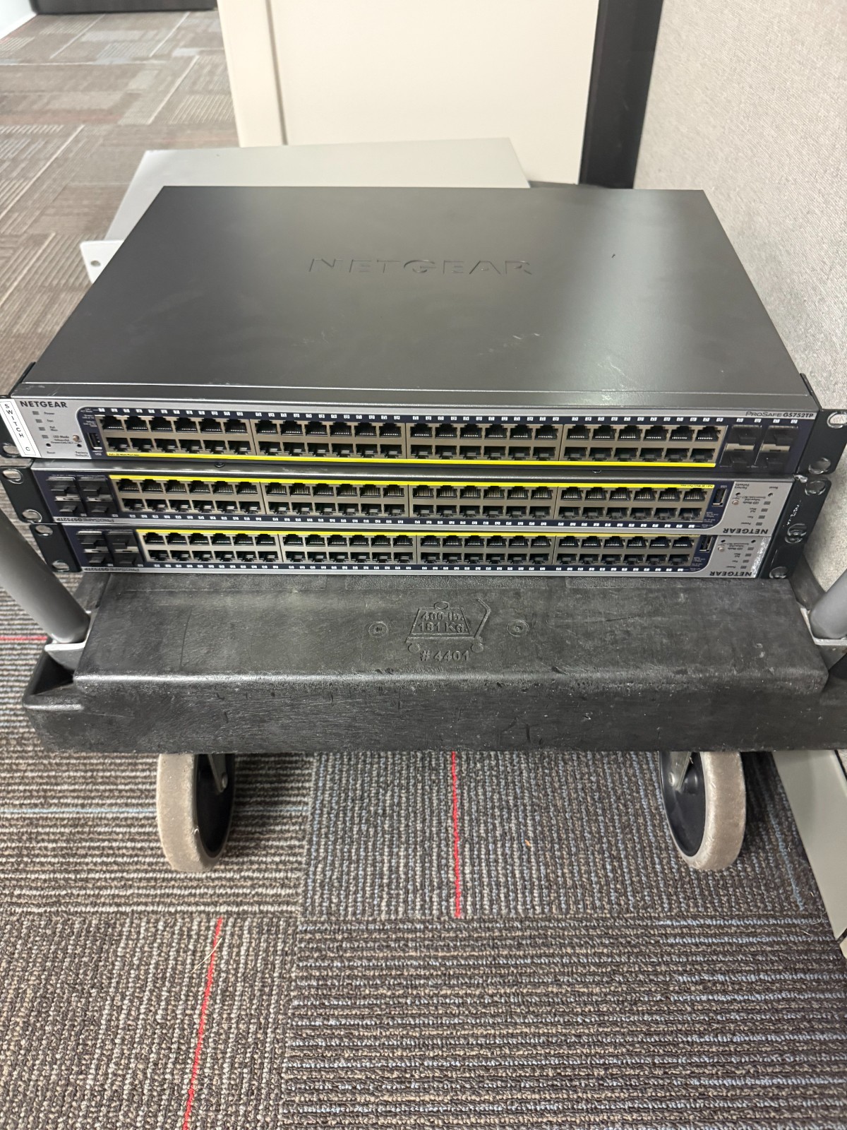 Netgear ProSafe GS752TPv2 48-Port PoE+ Gigabit Smart Network Managed Switch