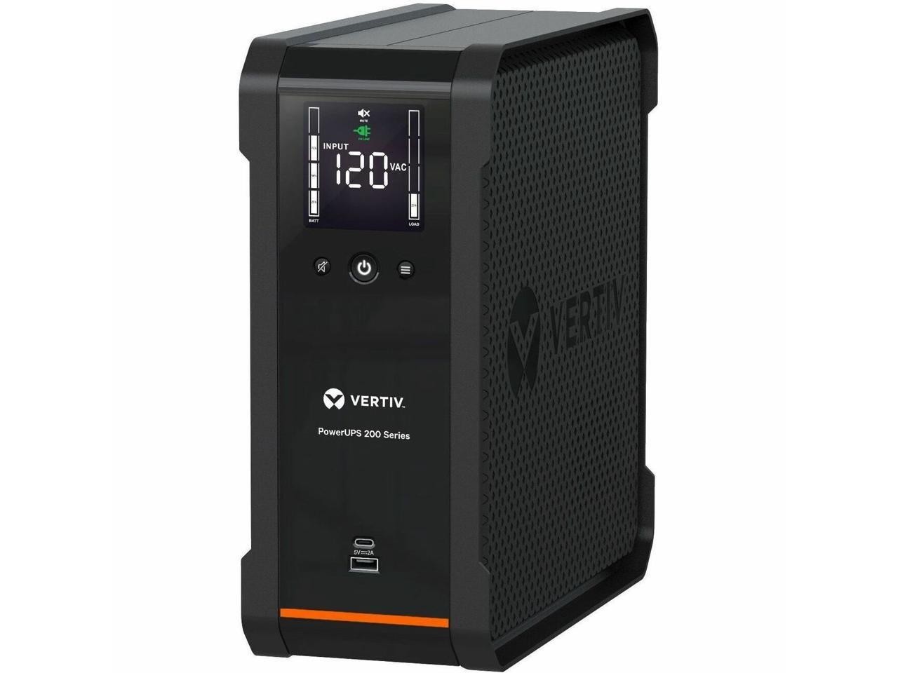 Vertiv PSA61350LVT 1350VA AVR UPS w/ LCD, 4 NEMA Outlets