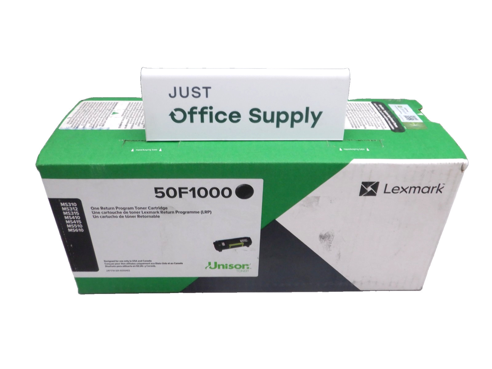 Genuine Lexmark 50F1000 Return Program Toner Cartridge  D