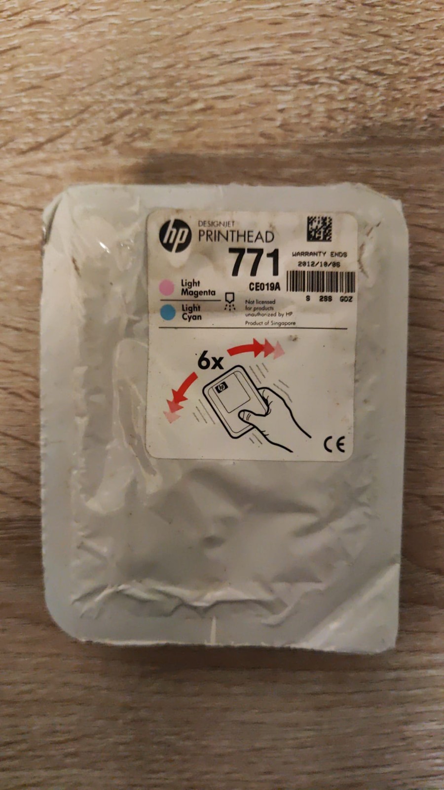 Genuine HP 771 Printheads (CE017A CE018A CE019A CE020A) - FREE UK DELIVERY VAT