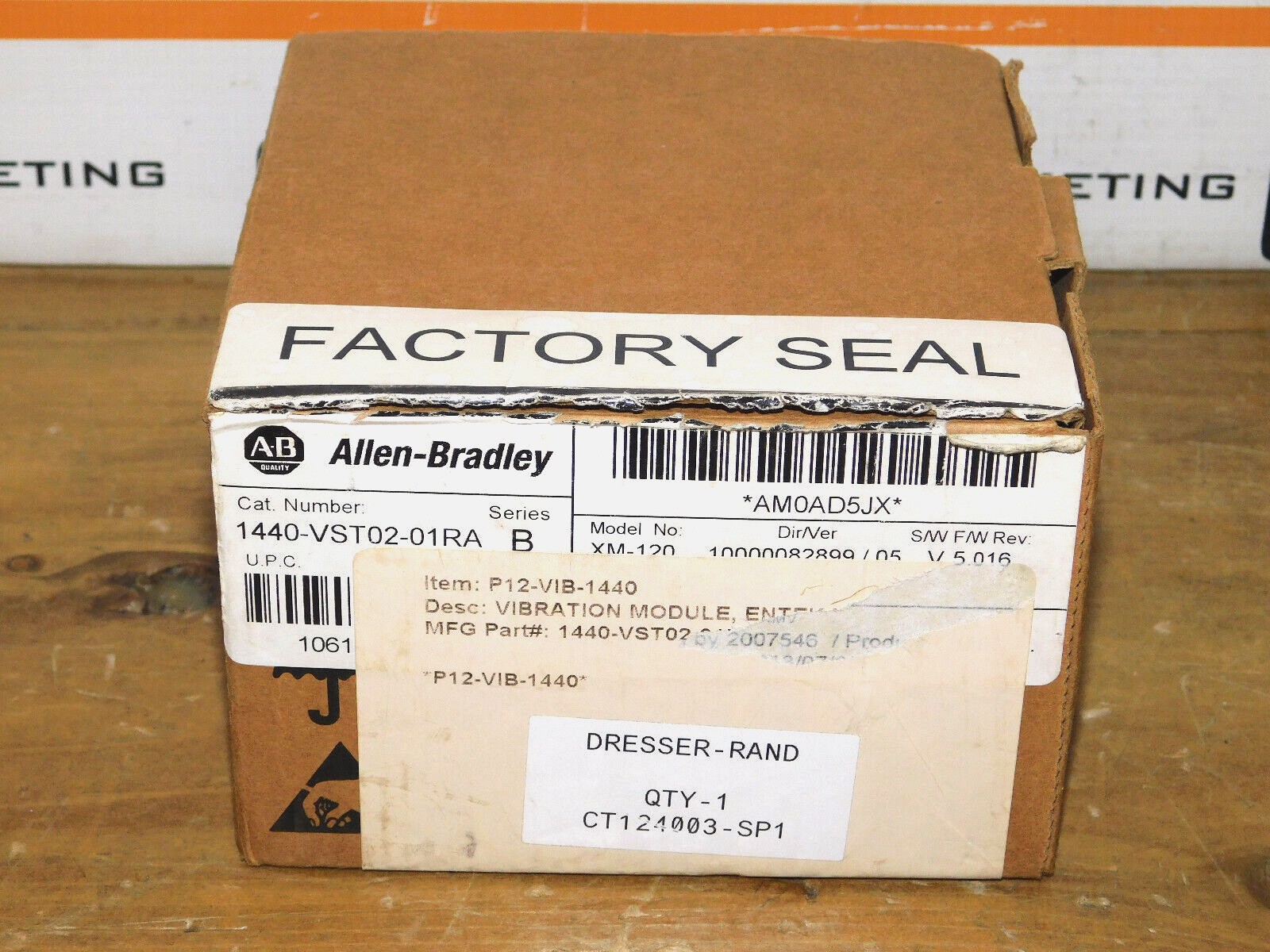 New AB 1440-VST02-01RA  New in Box New Factory Sealed US