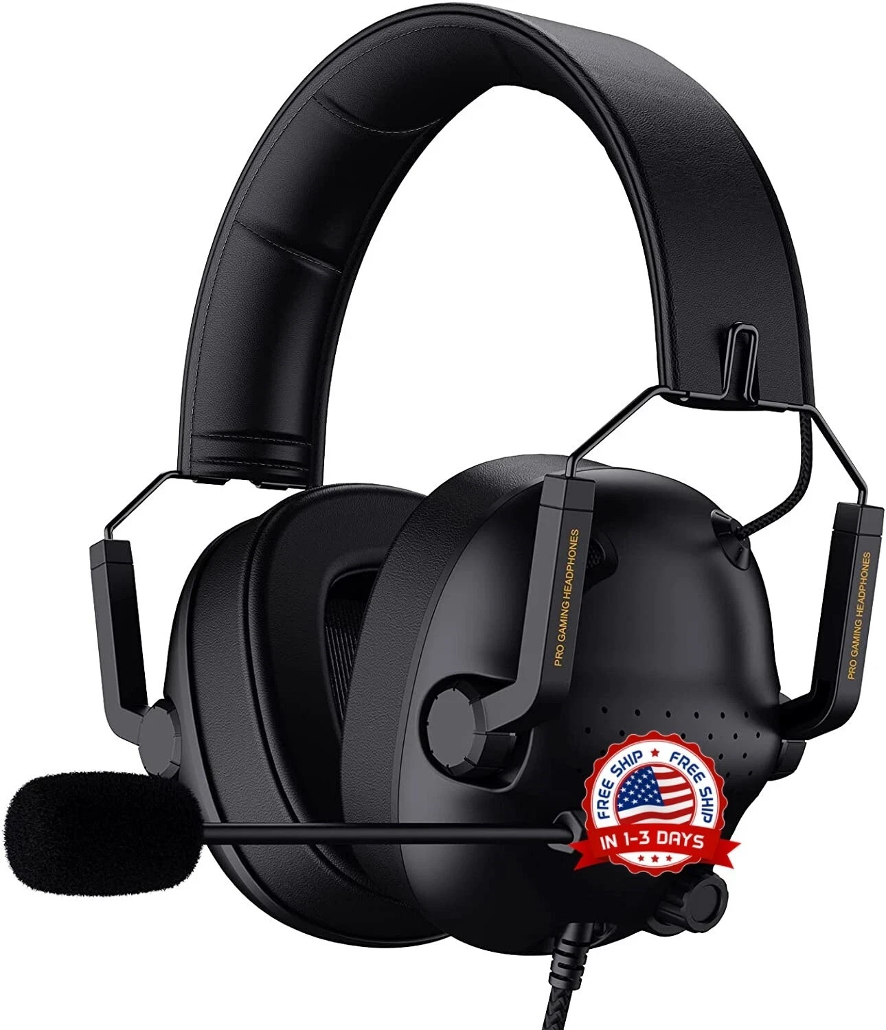 Aufifonos Auriculares Gamer Profesionales Con Microfono Sonido Calidad TOP
