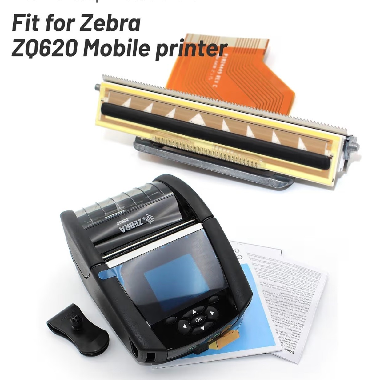 Upgraded P1031365-001 203 dpi Thermal Printhead Zebra ZQ620 ZQ620 Plus HC Parts