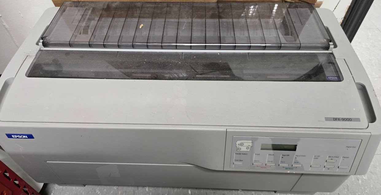 Epson DFX-9000, Never used, open box