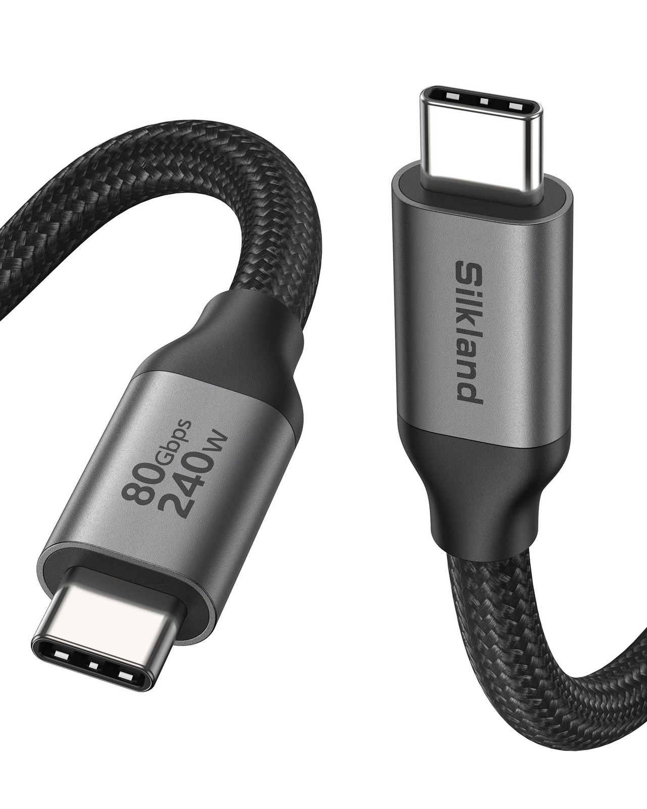 USB 4 for Thunderbolt 5 Cable 10FT/3M, 80Gbps Data Transfer, 240W