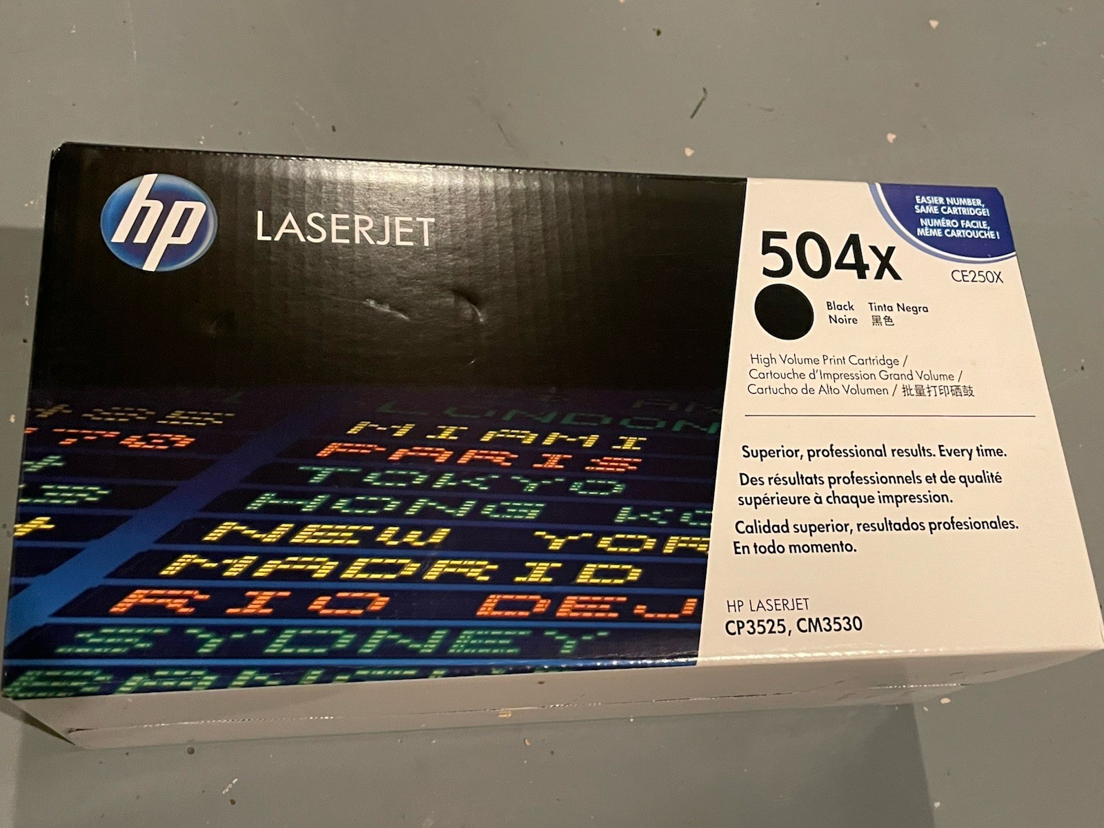 HP LaserJet 504x Black Toner Cartridge - CE250X