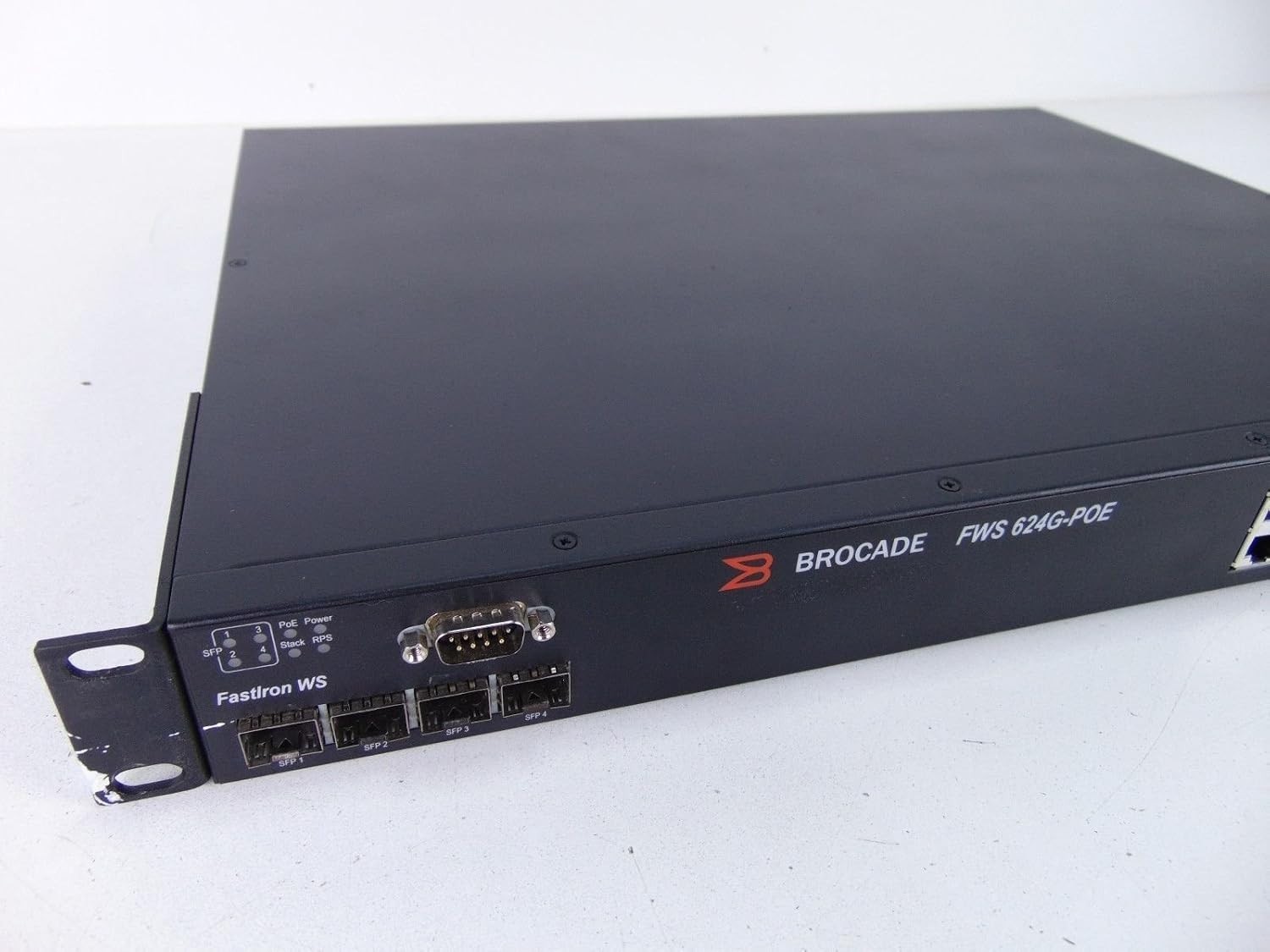 Brocade FWS624G-POE-EPREM Fastiron WS Intelligent Edge 24 Port Network Switch