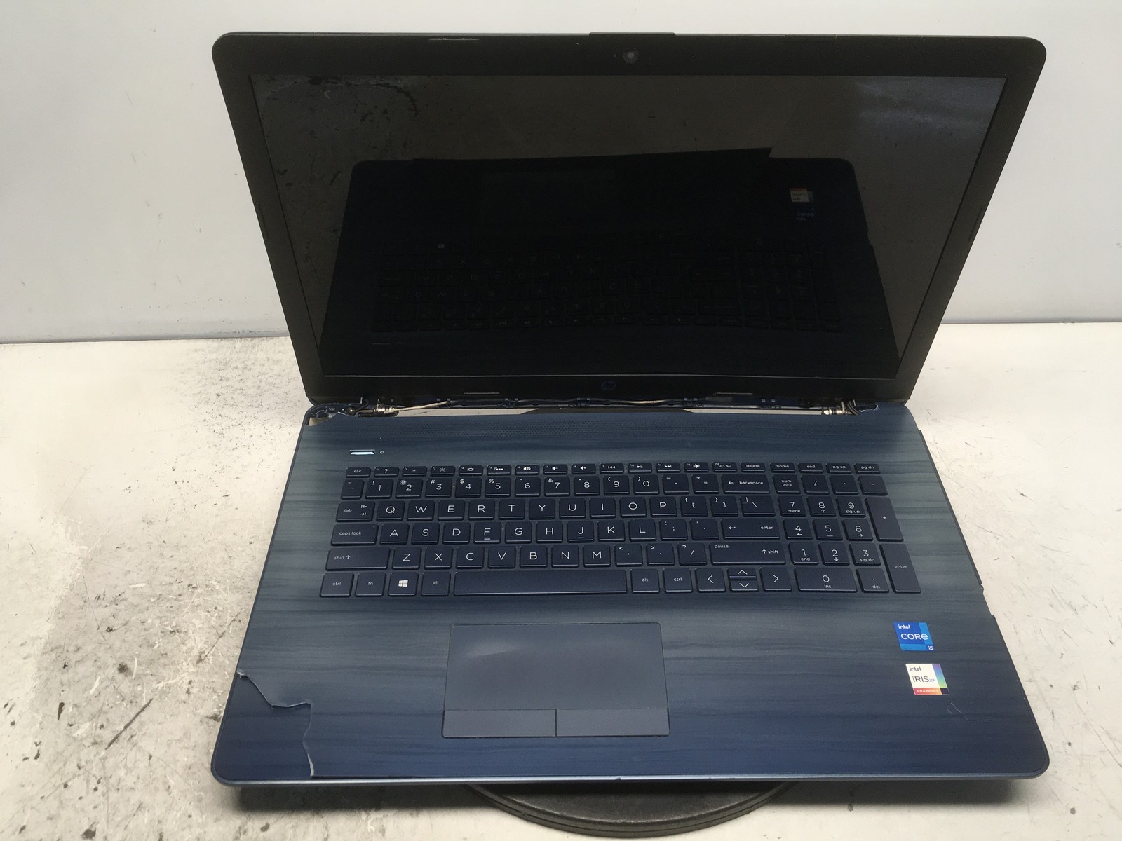 HP 17-BY4002DS Intel i5-1135G7 2.4GHz No RAM NO HDD No Batt