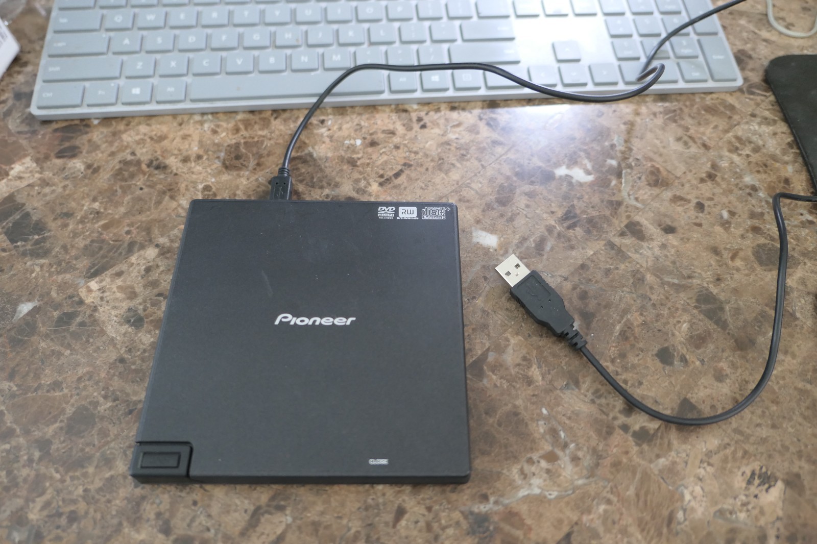 Pioneer DVR-XD09 DVD/CD Writer/Recorder 2012 | AC Adapter USB Cable