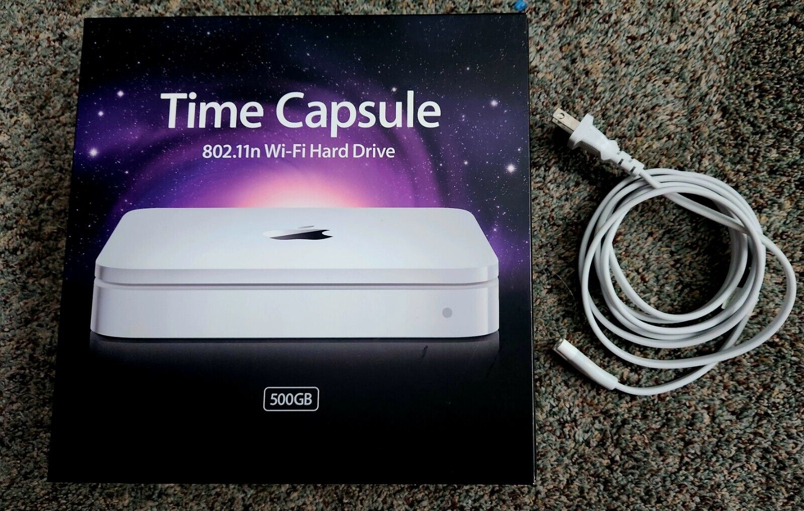 Apple 500GB Time Capsule 802.11n WiFi Hard Drive Wireless Backup A1254