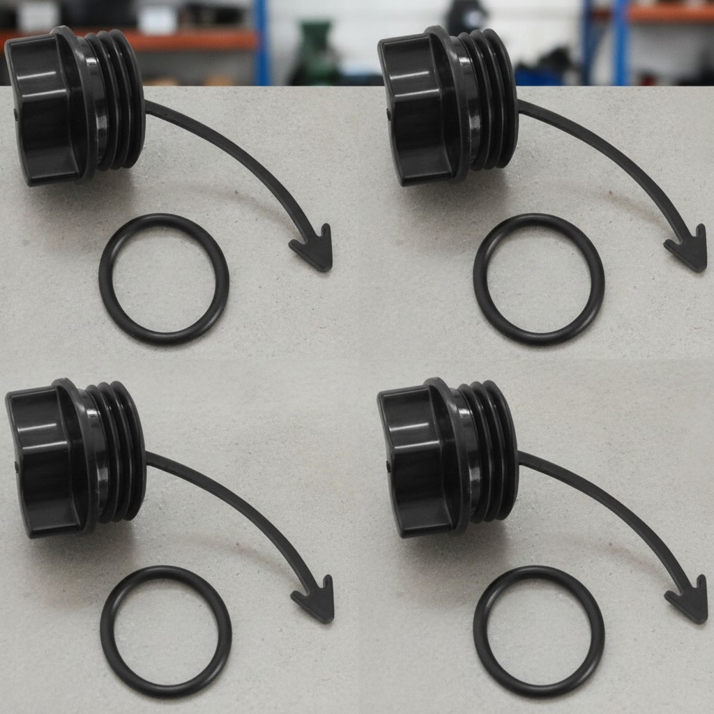 4 PCS Drain Plugs Compatible with Sea-Doo RXT GTI GTX GTR LTD GTS RXT Wake 13...