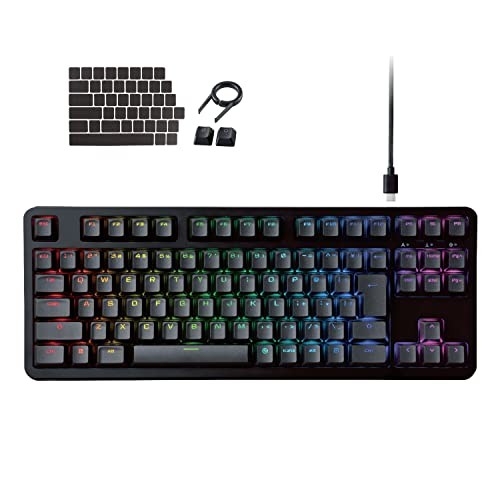 ELECOM Wired Gaming Keyboard V-custom VK310S RGB Tenkeyless Mechanical Neo