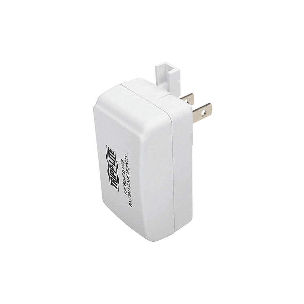 TRIPP LITE U280-001-W2-HG USB Wall Charger,Charges 1 Device,White 490X01