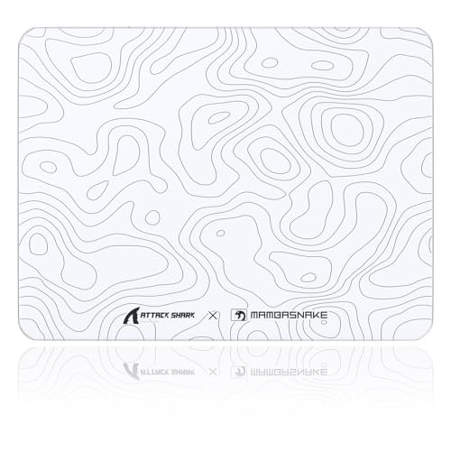 ATTACK SHARK CM05SE Glass Gaming Mousepad Tempered Glass Micro-etched 410 x 310