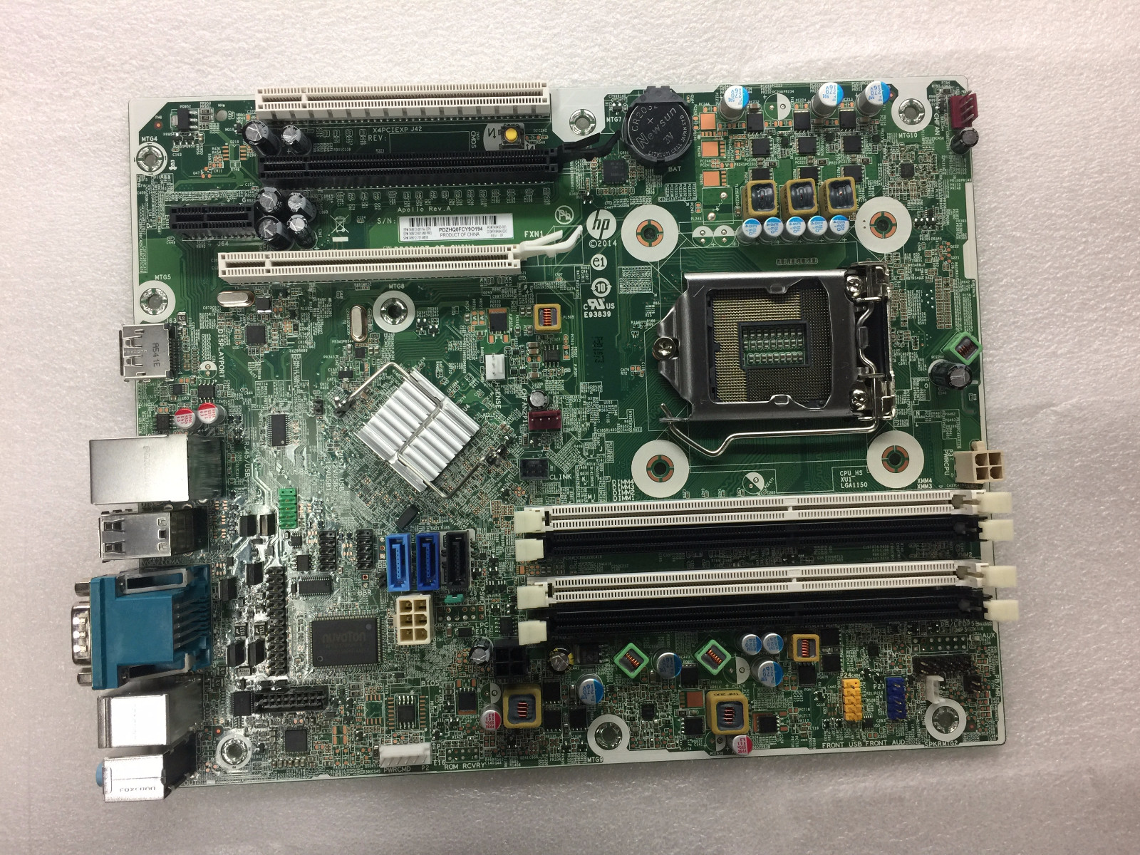 748612-001 HP 5810 RPOS Lga115x System Motherboard 748493-001