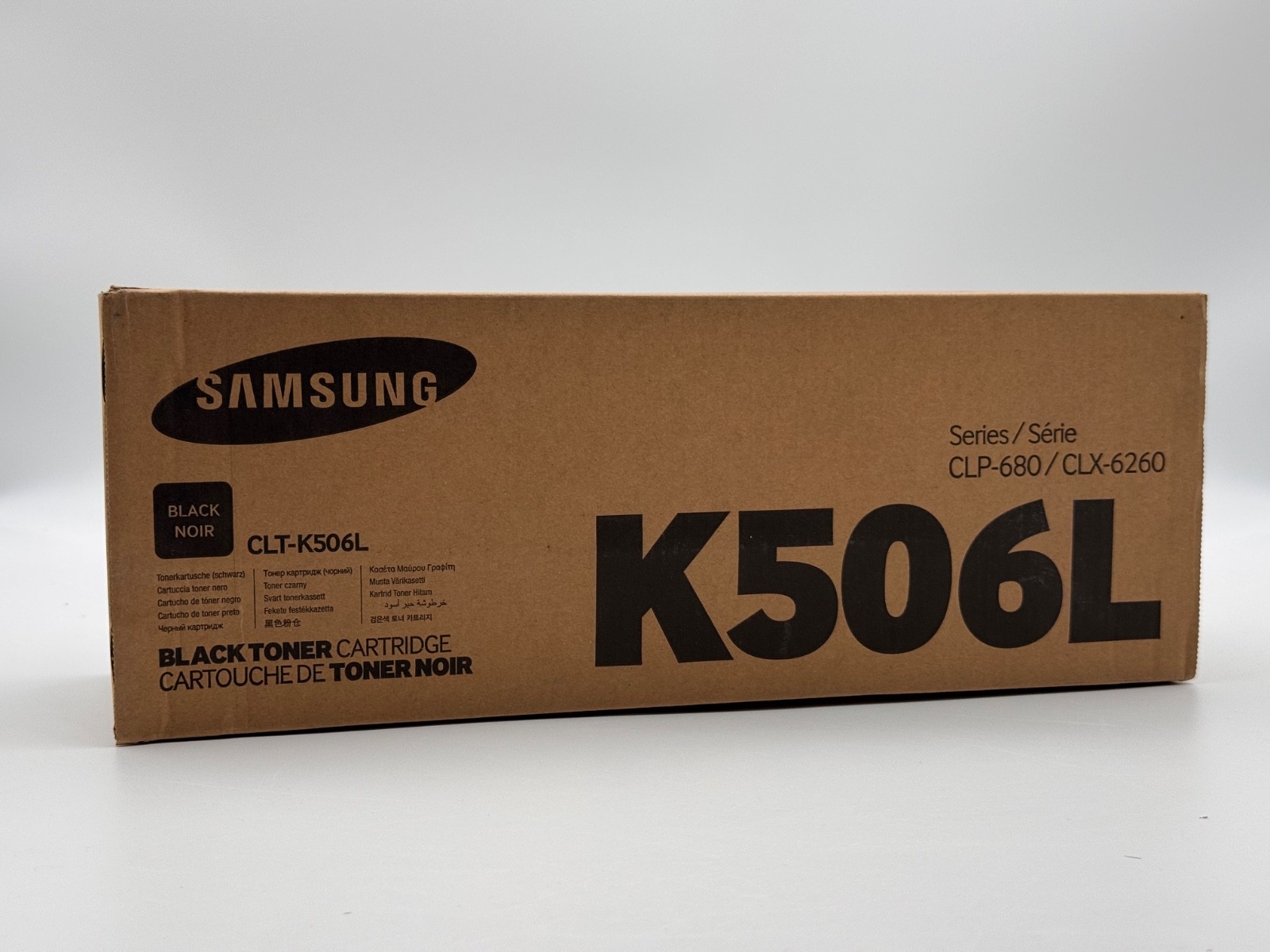 Genuine Samsung High Capacity Toner Cartridge K506L Series for CLP680 CLX6260