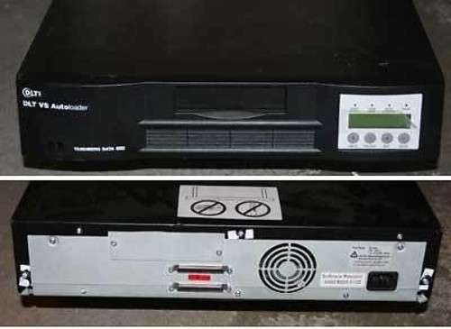 TANDBERG DATA DLT VS80 AUTOLOADER TDA1231-01 EXCELLENT