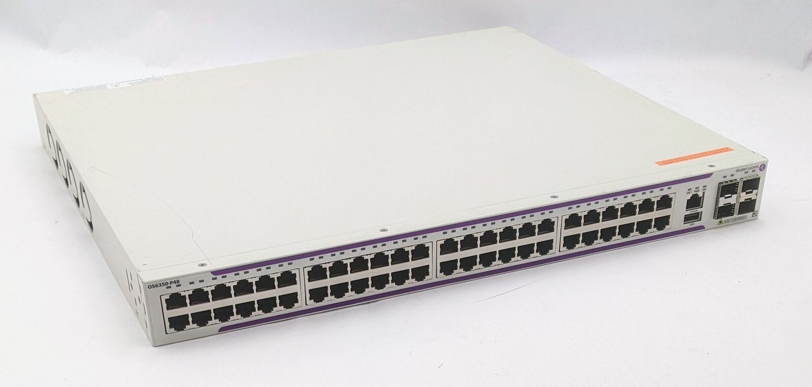 Alcatel-Lucent OmniSwitch 6350 Gigabit Ethernet LAN Switch- OS6350-P48