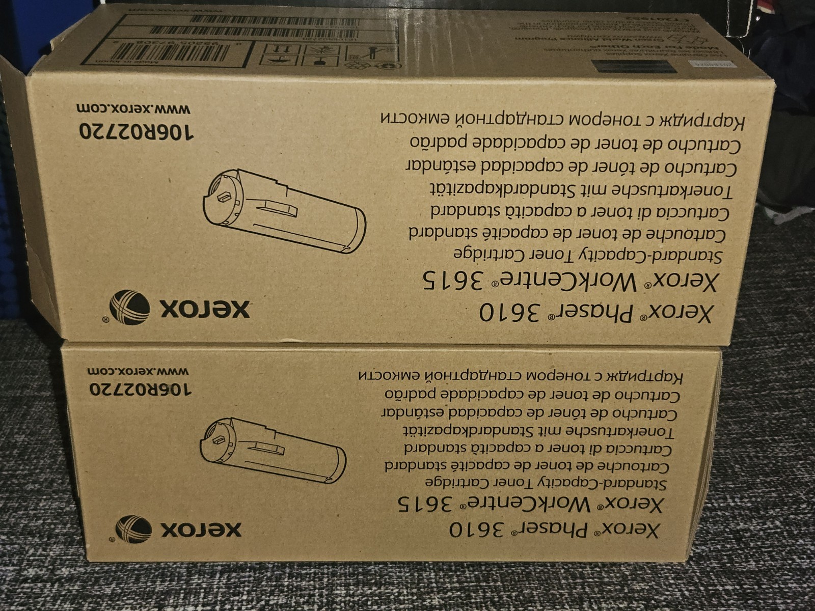 Xerox 106R02720 Genuine Original Black Laser Toner for Phaser 3610/3615