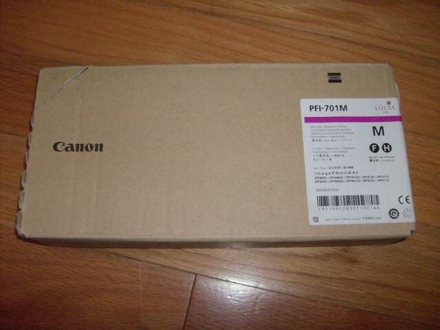 GENUINE Canon PFI-701M Magenta INK imagePROGRAF iPF8000 iPF8100 iPF9000 iPF9100
