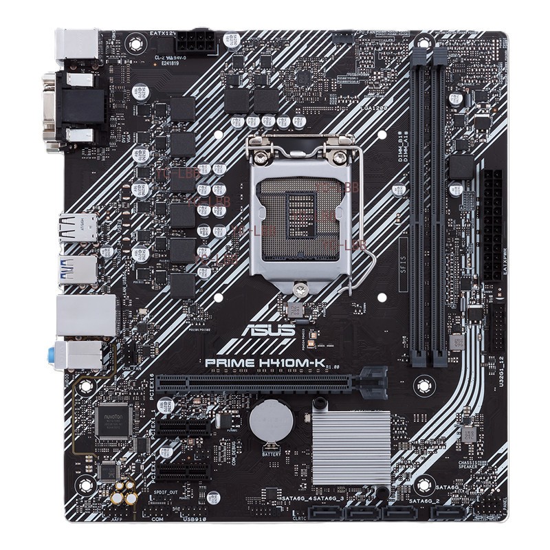 ASUS PRIME H410M-K Intel H410 LGA 1200 micro ATX Motherboard DVI VGA USB 3.2