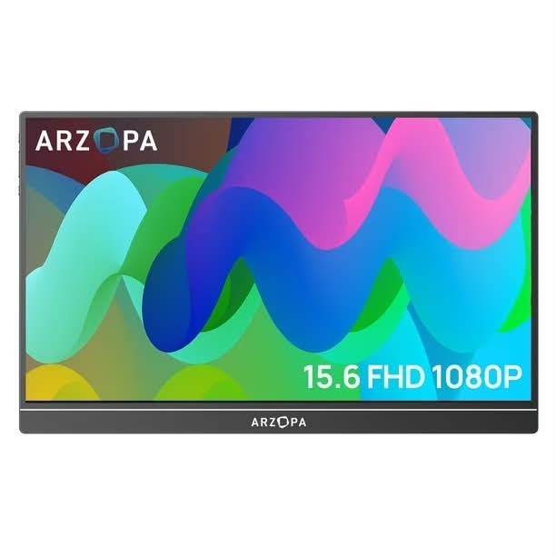 Arzopa A1 GAMUT S1 TABLE 15.6" HDR IPS Display, Full HD, Portable Monitor