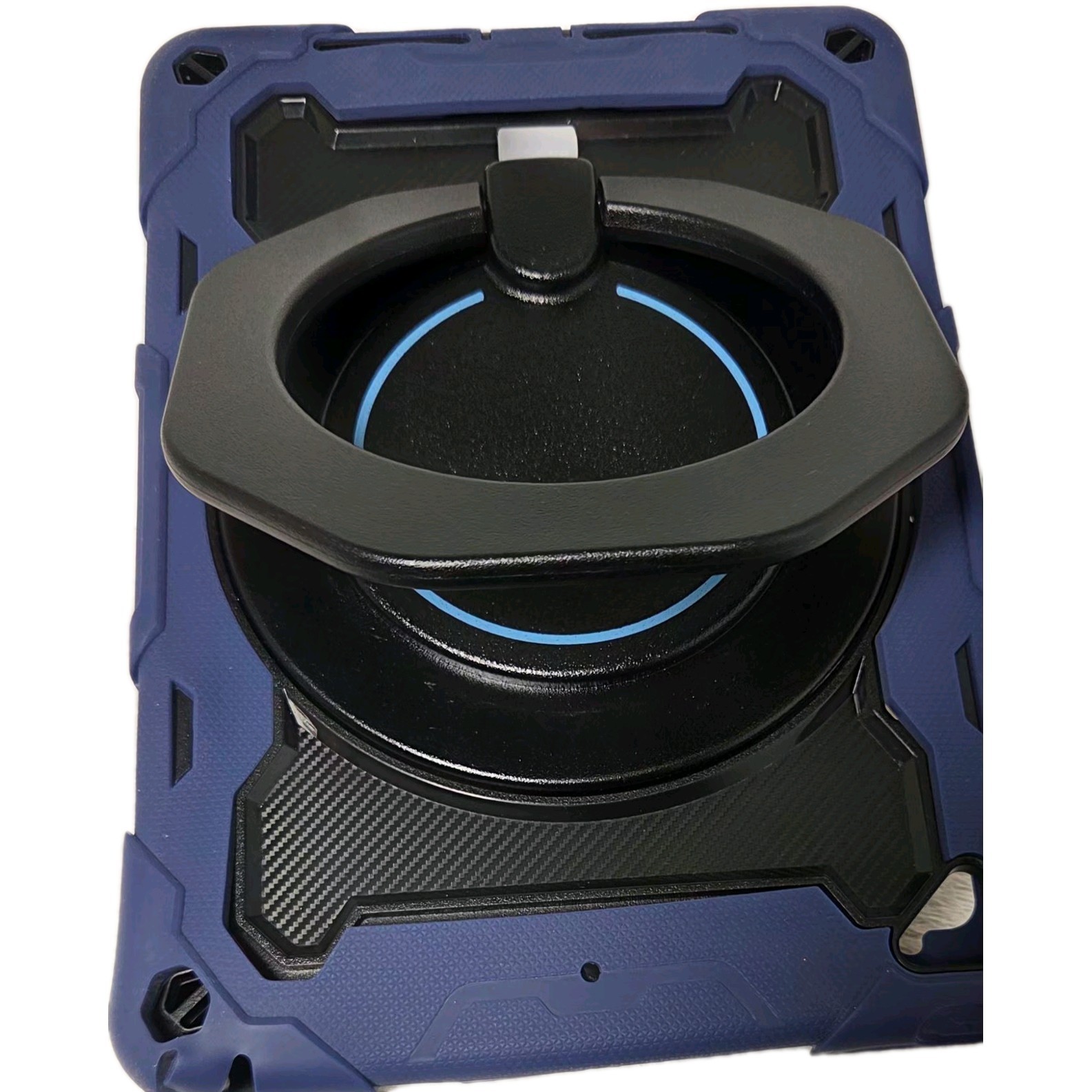 Pepkoo Drop Protection 2.0 Rugged Case iPad 9.7 Shockproof Handle Stand Strap