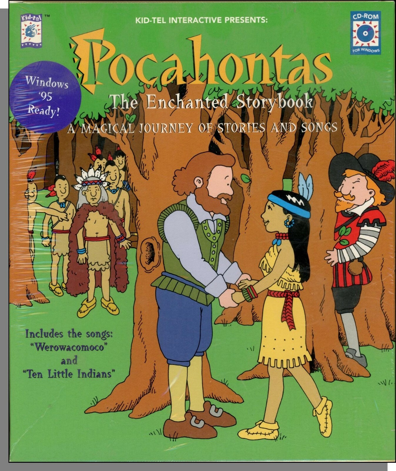 Pocahontas: The Enchanted Storybook (1995) - New Kids CD-ROM    