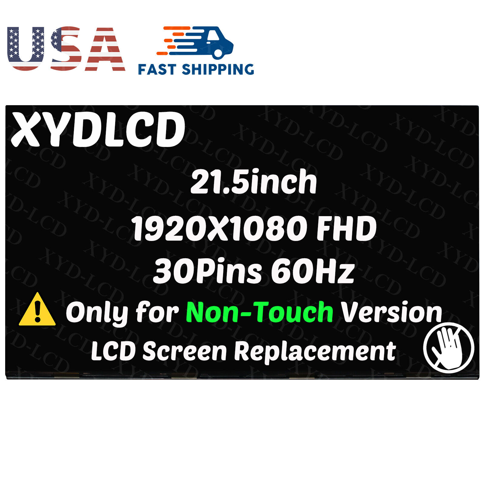 21.5inch for Lenovo IdeaCentre AIO 3 22IAP7 LCD Screen Display Panel F0GG0013US