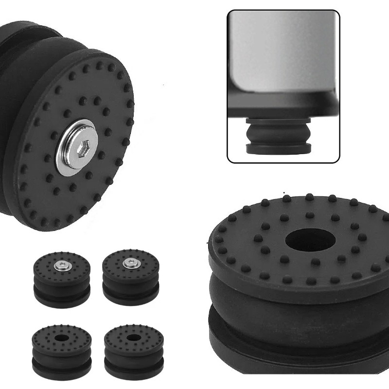 4pcs Anti Vibration Rubber Feet Pad Anti-slip For Bambu Lab H2D 3D Printer Parts