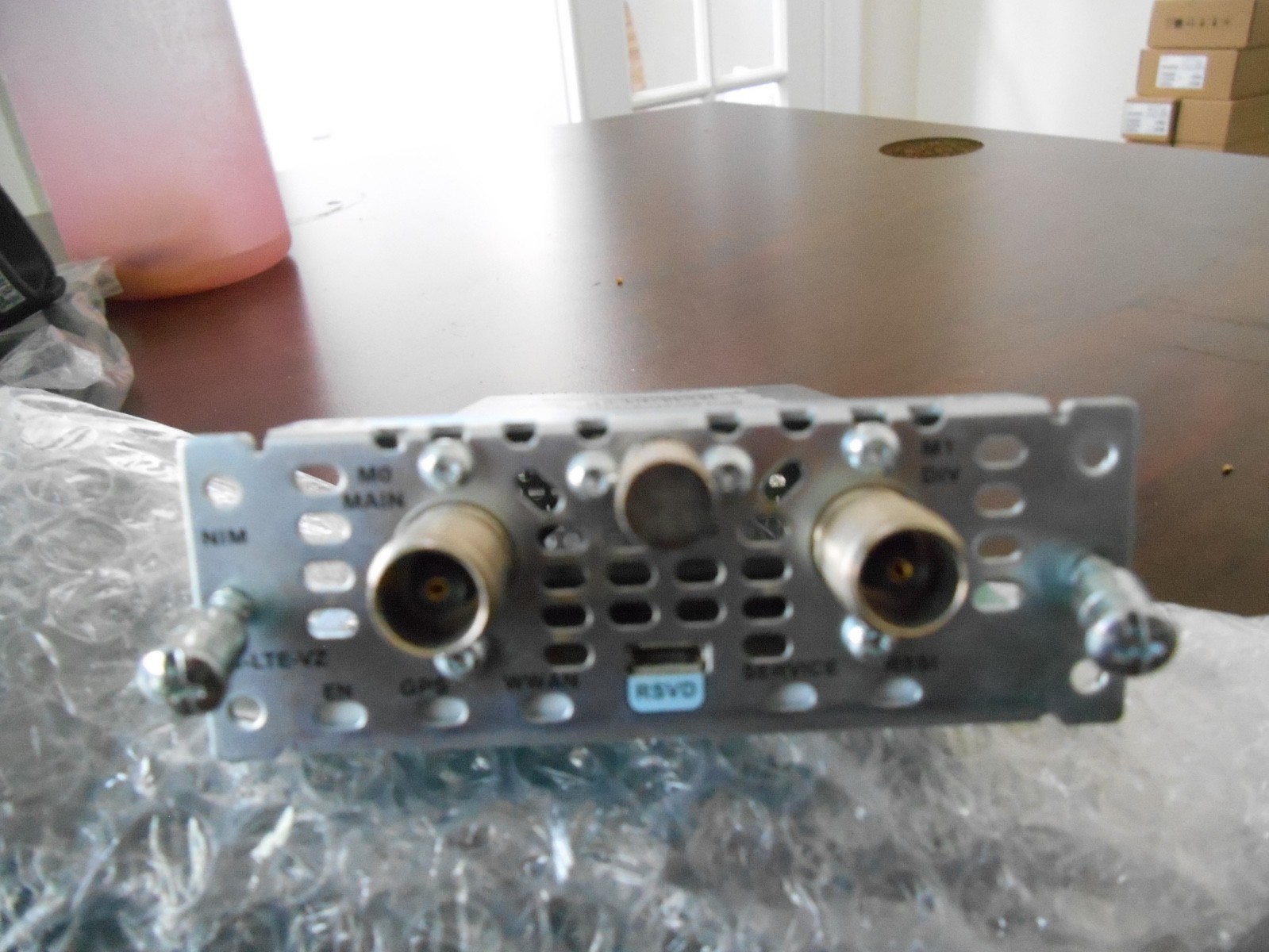 Cisco NIM-4G-LTE-VZ Verizon LTE Module.