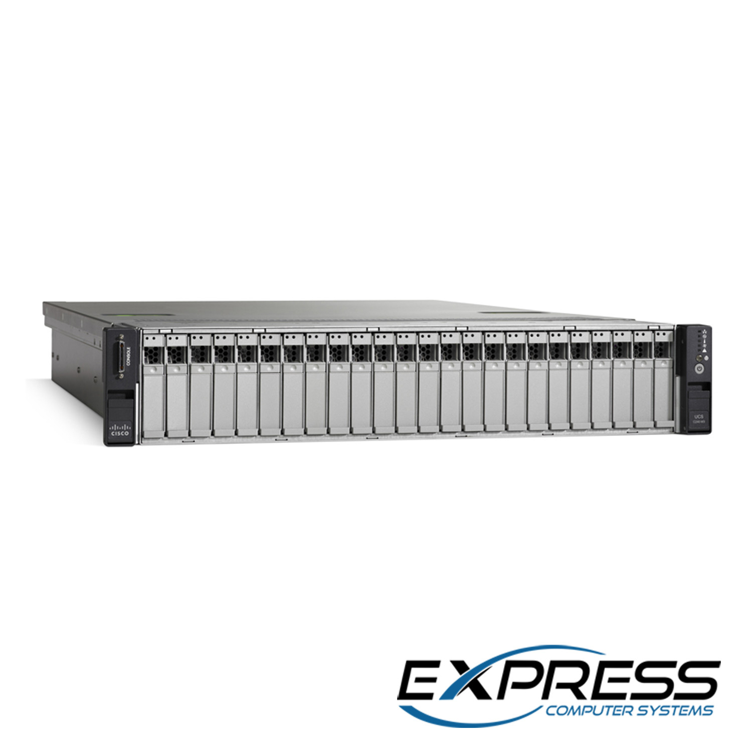 Cisco UCSC-C240-M3S | Dual P/S | 2x E5-2609 | 10x 120GB SSD | 128GB RAM