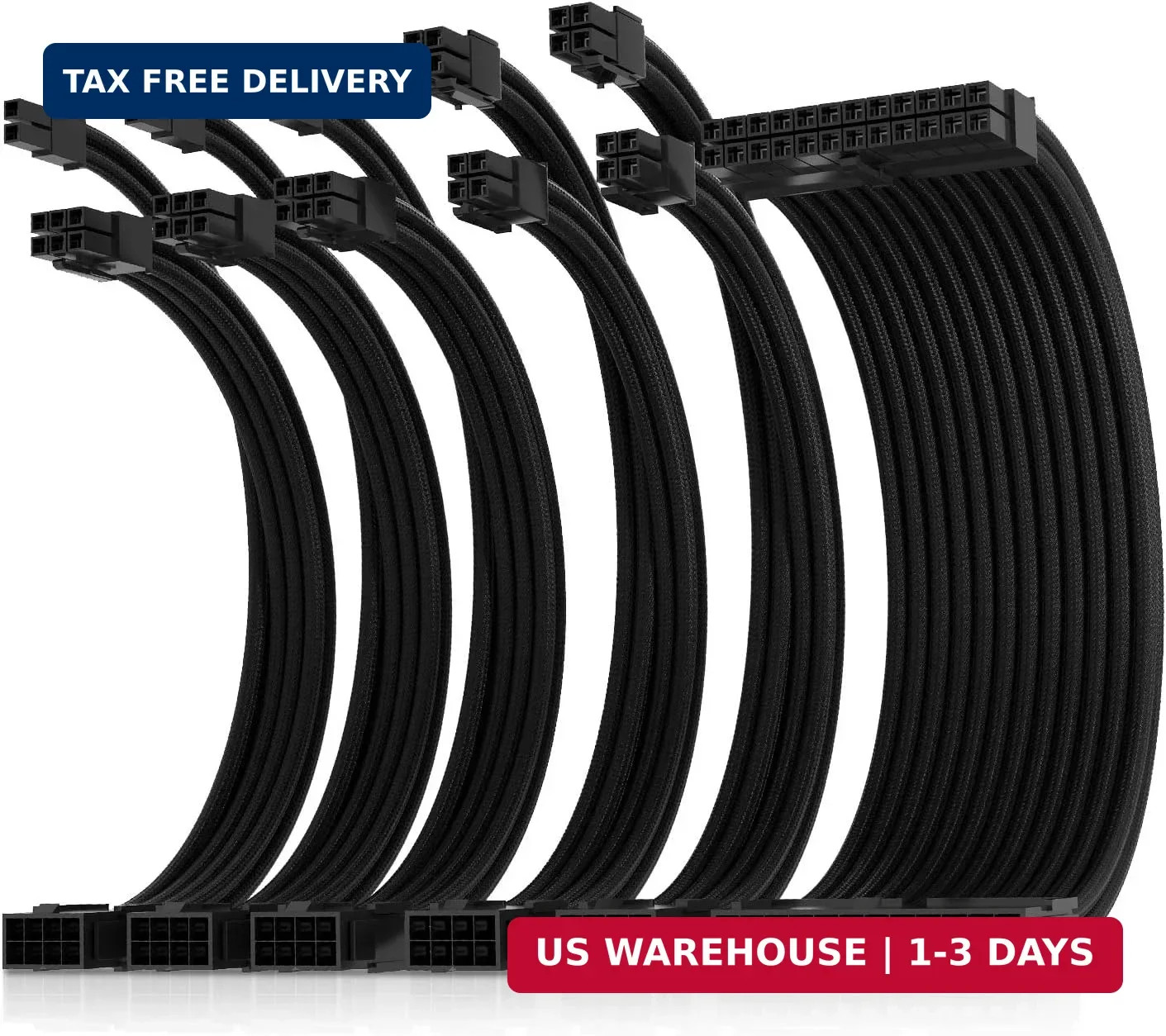 16AWG Pro Power Supply Sleeved Cable for Power Supply Extension Cable Wire Kit 1