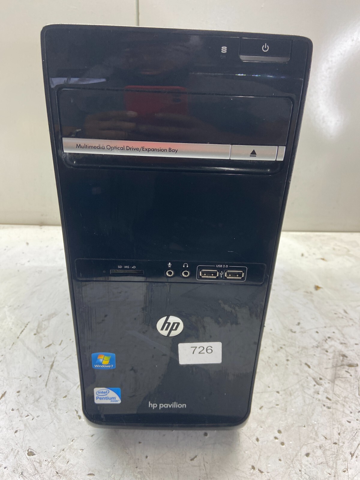 HP Pavilion p6-2110 Intel Pentium G640 2.80GHz 4GB NO HDD