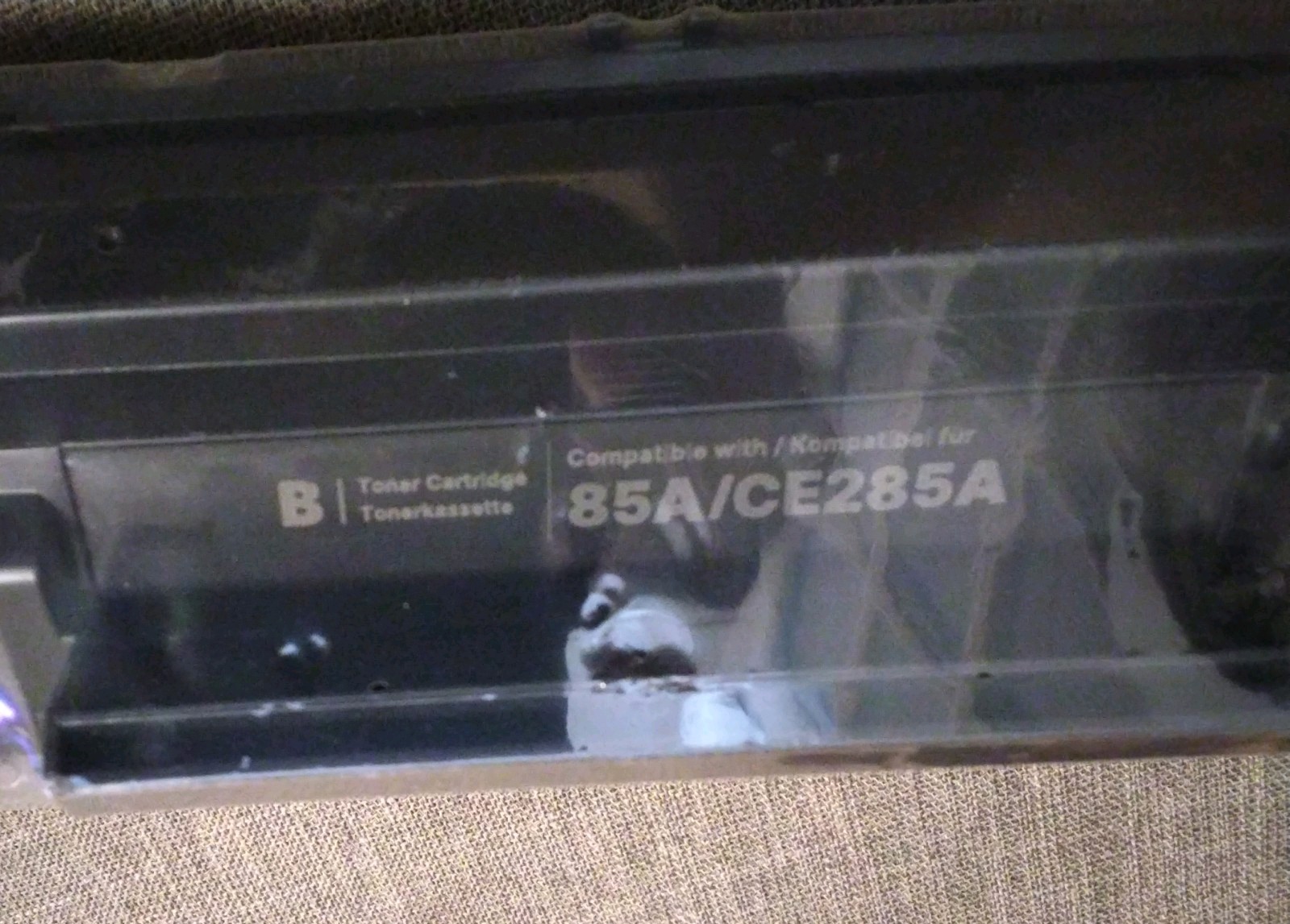 HP 85A Black Print Toner Cartridge for LaserJet CE285A OEM Genuine, New Sealed