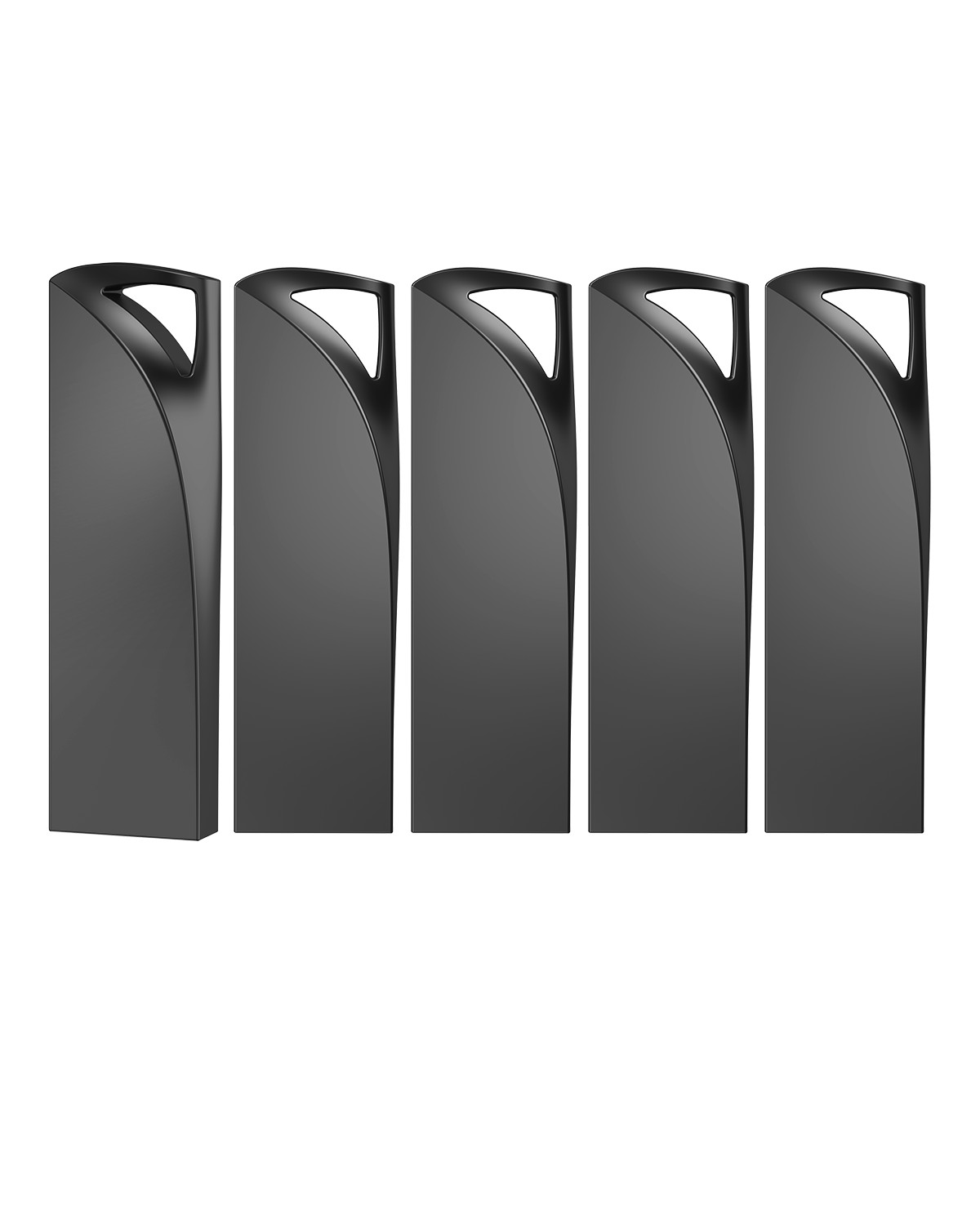 Kootion 10 Pack 8GB USB2.0 Metal Mini Style Flash Drives Memory Stick PenDrive