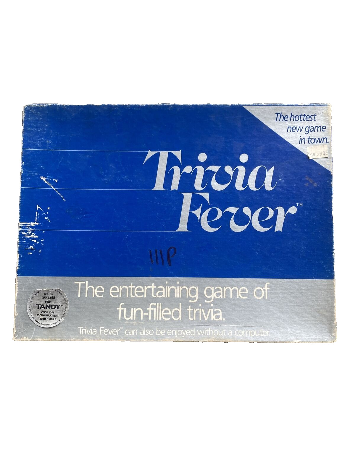 Vintage 1984 TRIVIA FEVER Computer Game - NEW SEALED - Apple 2 Series Rare