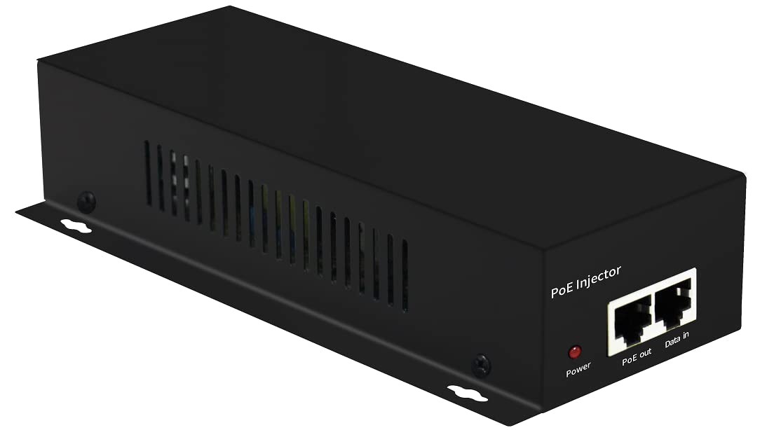 1 PCS 90W Gigabit PoE++ Injector Adapter High Power Single Port 802.3af/at/bt