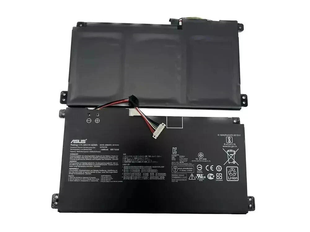 New Genuine B31N1912 Battery For Asus E410M E410MA L410M L410MA E410KA F414MA US