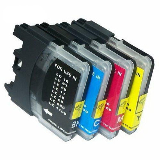 25 pks compatible replacement for LC-61 ink cartridges set for MFC J630W 990CW