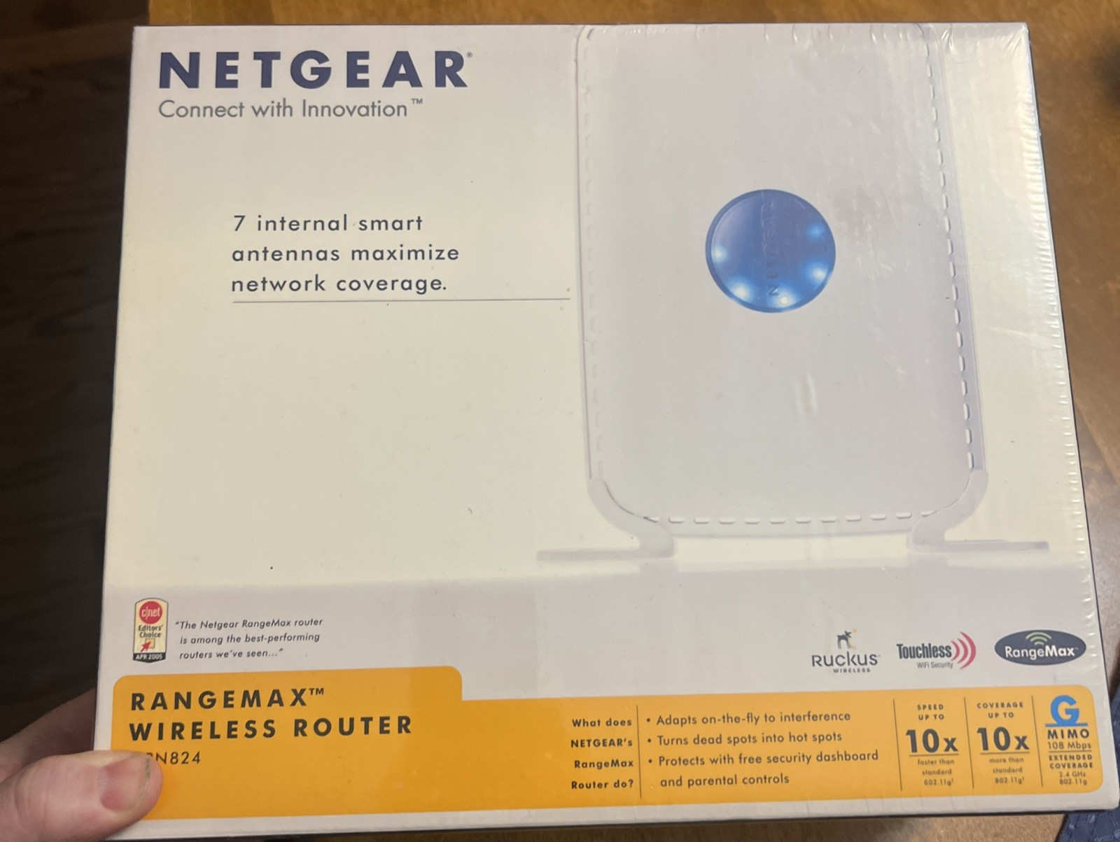 Netgear RangeMax N150 WPN824N 108Mbps 802.11g MIMO Wireless Lan