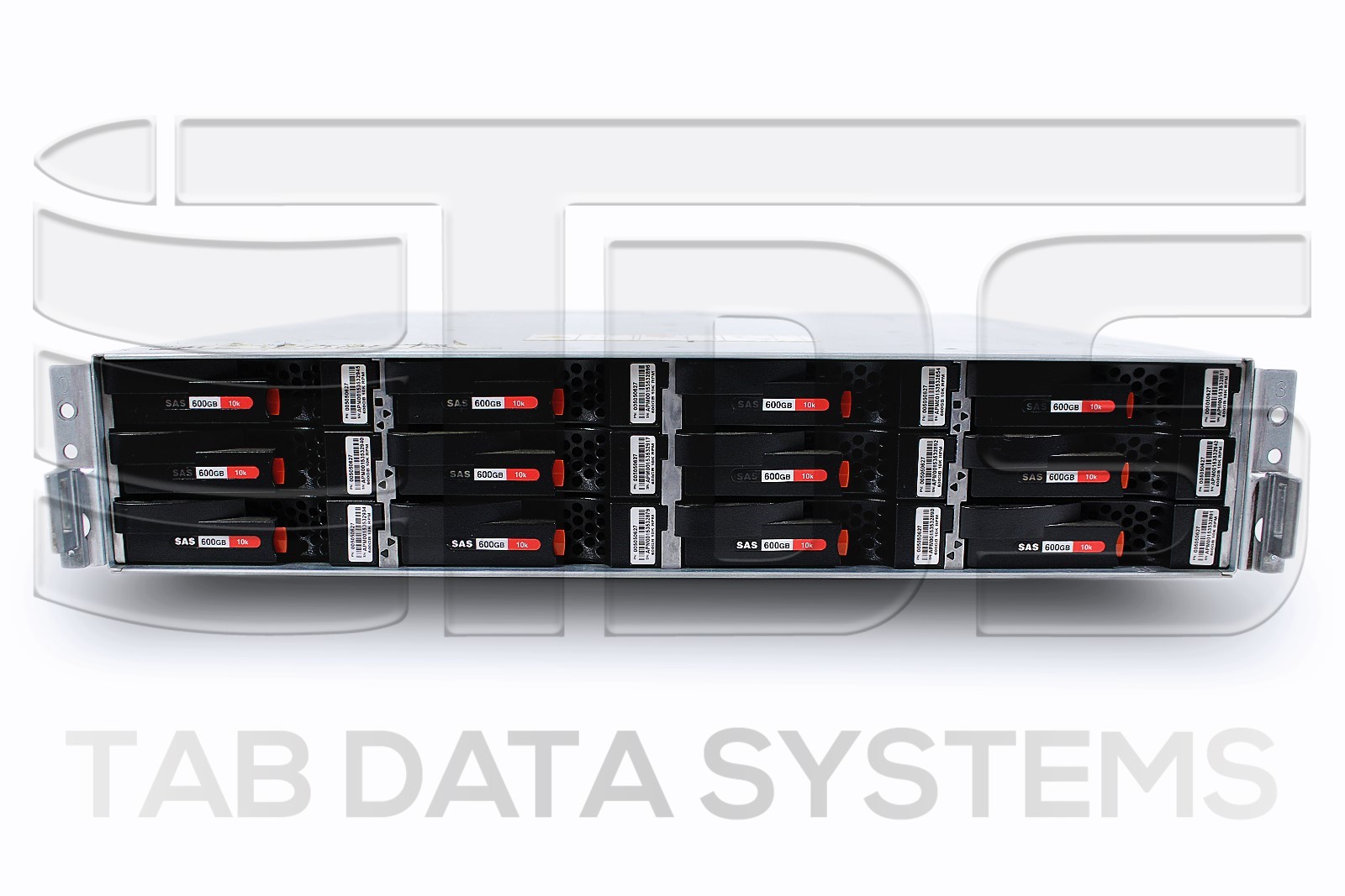 EMC V2-DAE-12 w/ 12x V5-PS10-600 600GB 10K 6Gbps 3.5" SAS HDD for VNXe1600