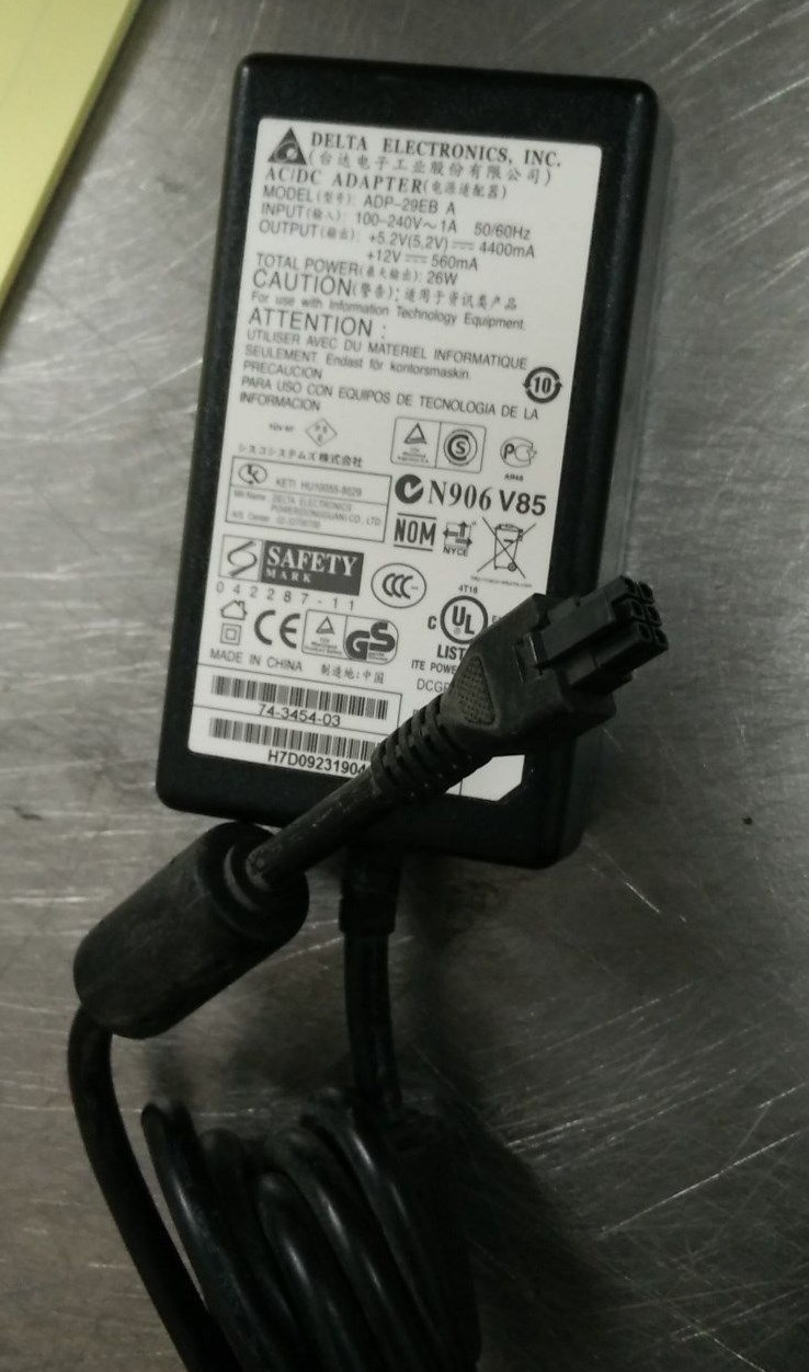 Cisco PWR-850-870-WW1 / 74-3454-03 AC Power Adapter for 850 870 Series Router